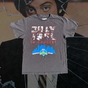 Vintage Billy Joel Philadelphia Concert Tee Shirt